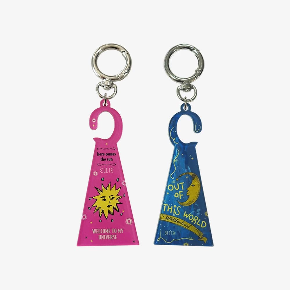 Universe Mirror Keyring - 2 colors