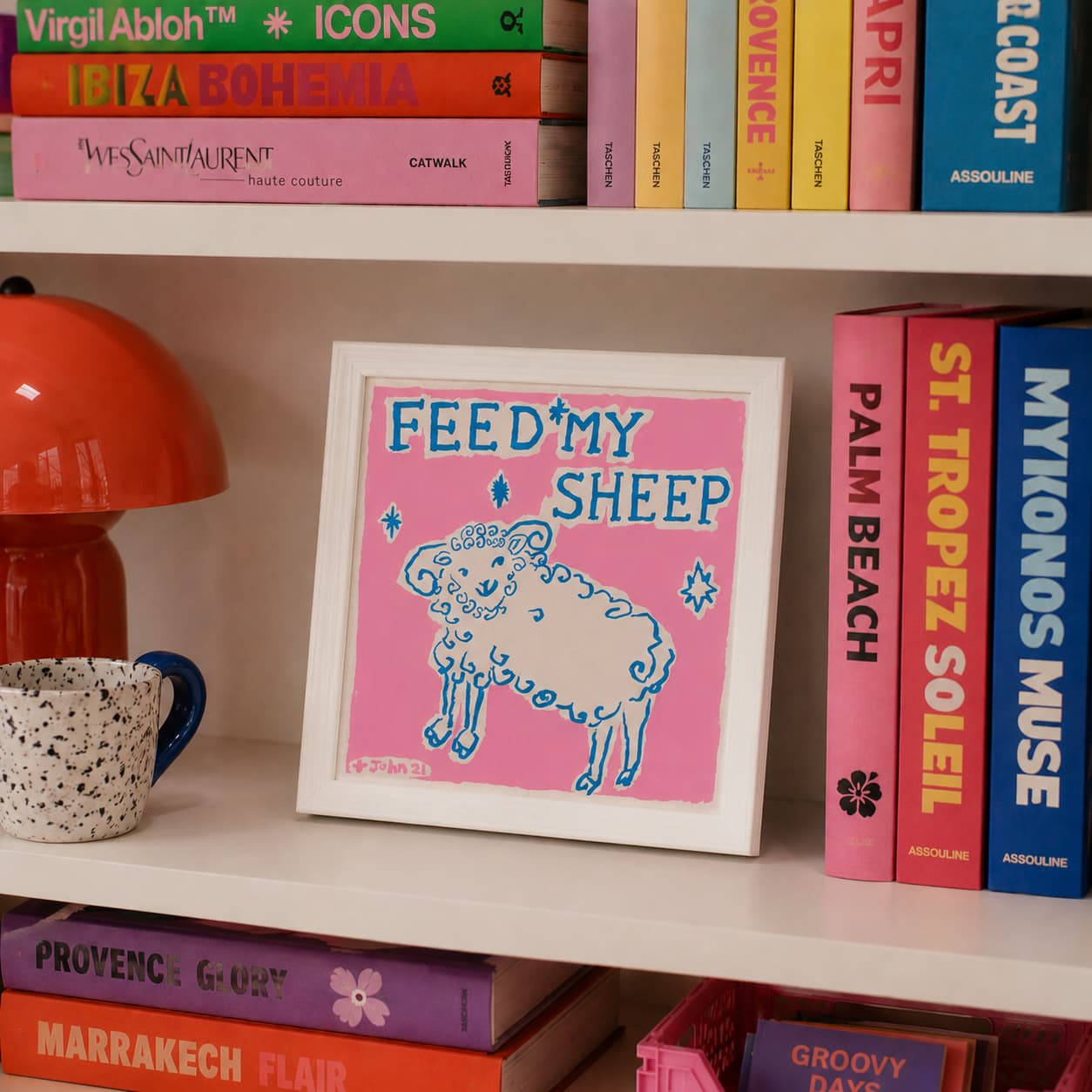 Feed my sheep - Pink