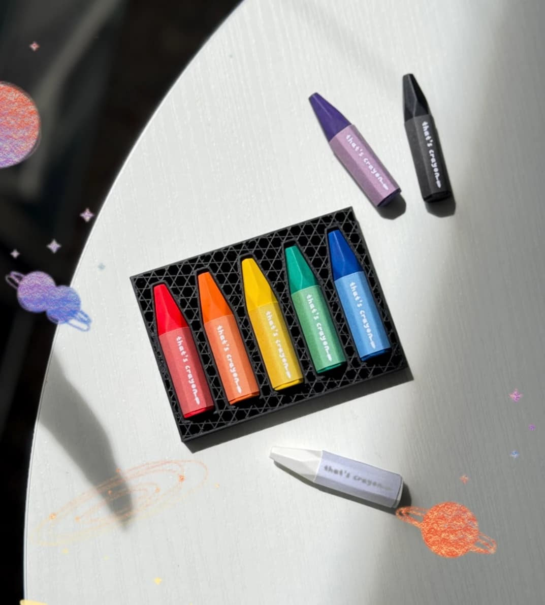핸드메이드 초강력 마그넷 'That's Crayon'