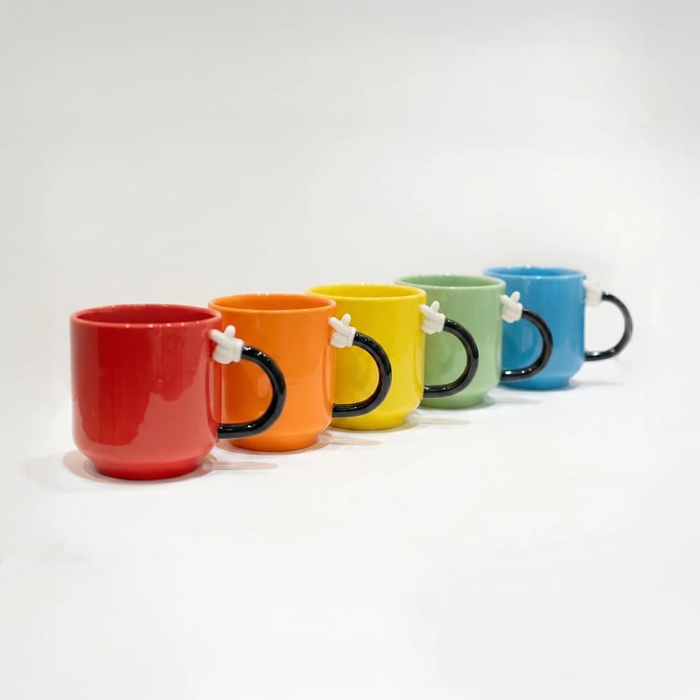 hand heart mug - 5 types