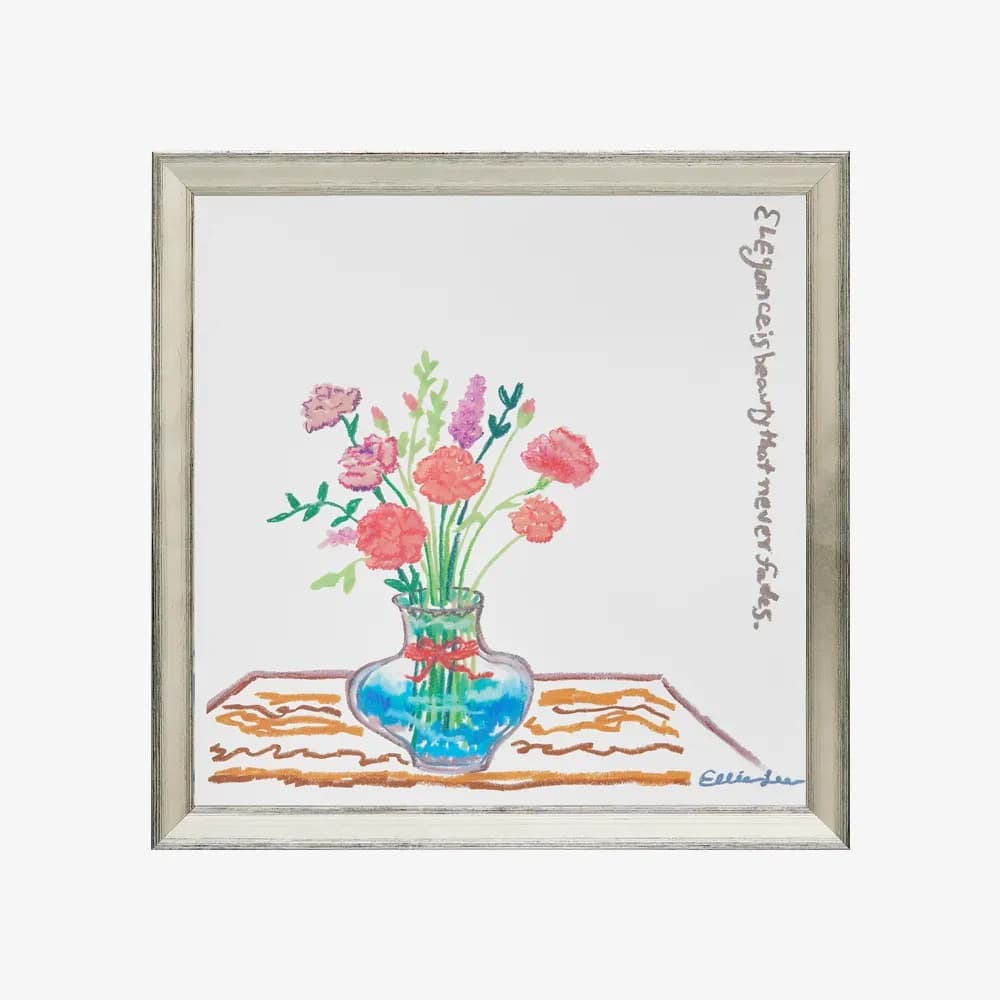 Carnation Mirror Small