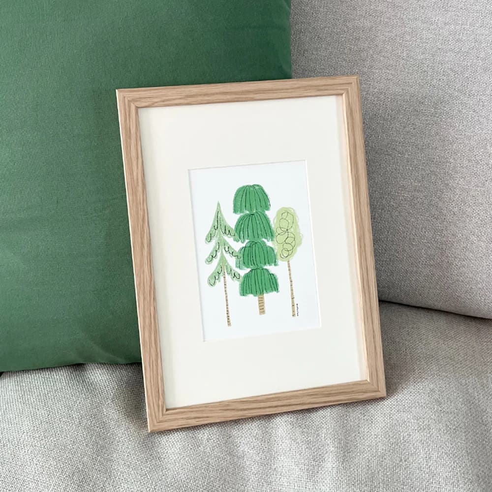 my little forest poster - A4