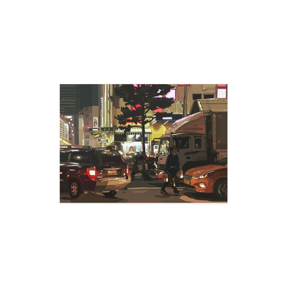 City Moments postcard-5 types