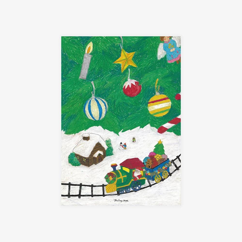 SANTA VILLAGE POSTER A3