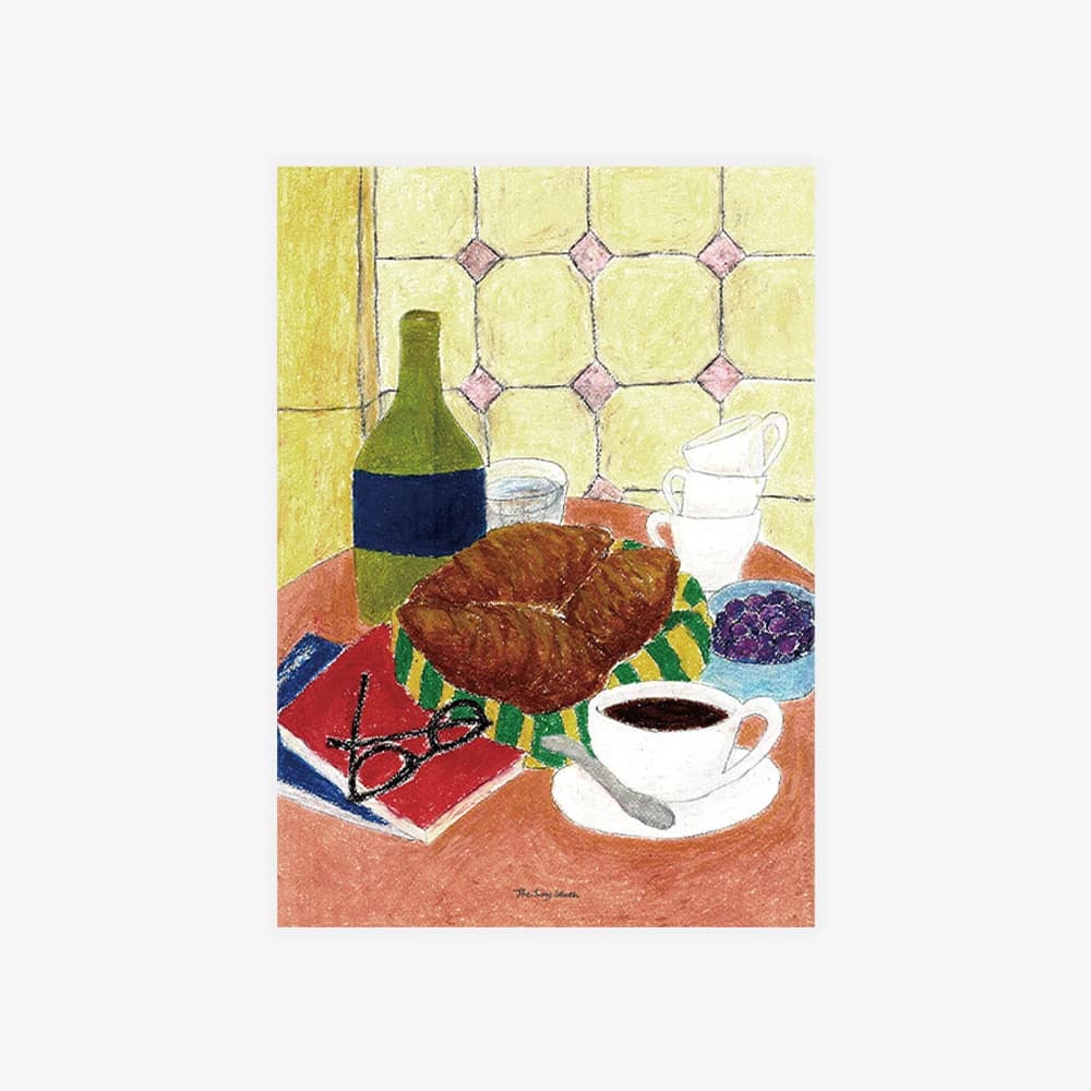 ON THE TABLE POSTER - 2 sizes