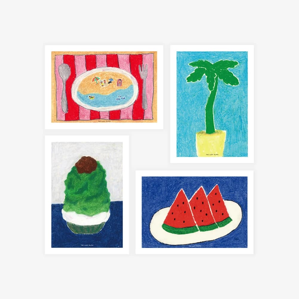 SUMMER PROJECT A4 POSTER - 4 types