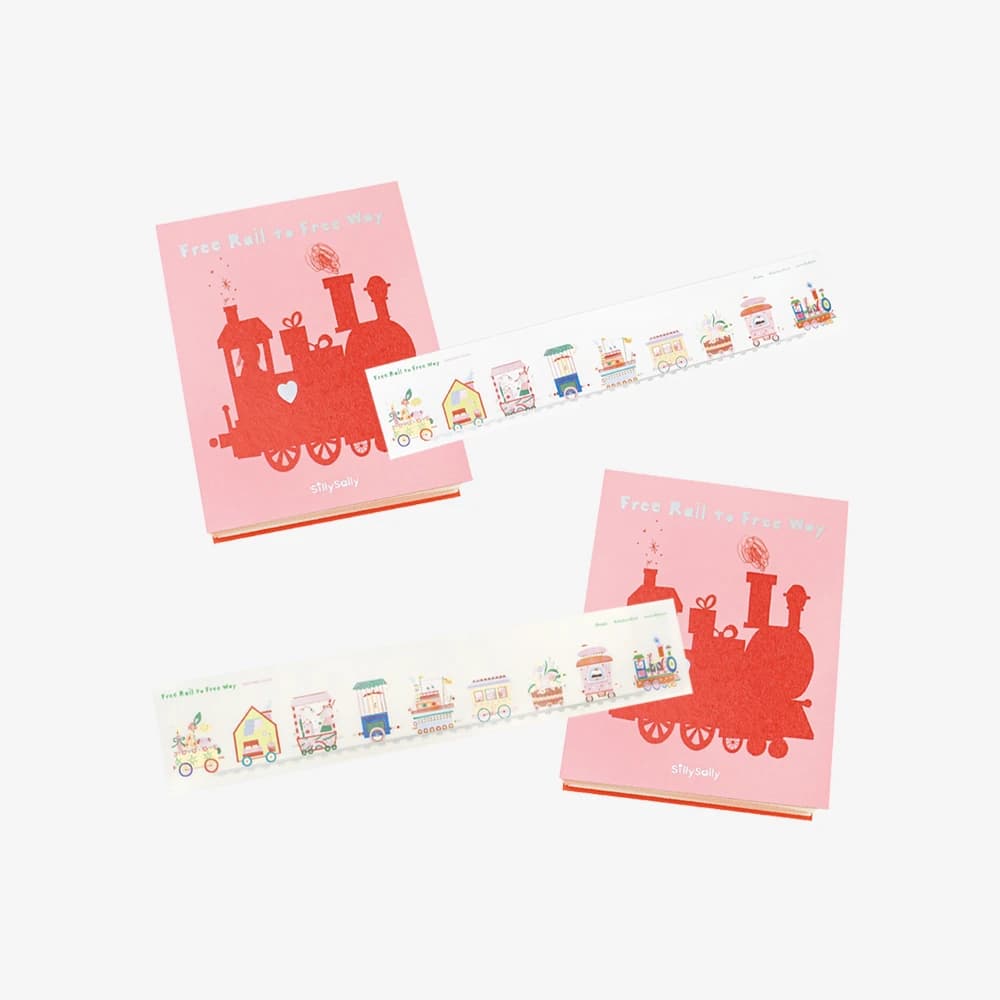 Free Rail to Free Way Artbook & Removable Sticker