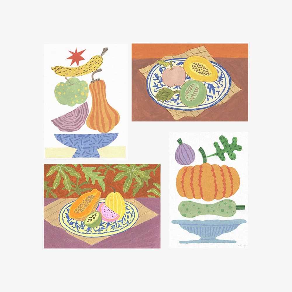 Fruits - 4 types