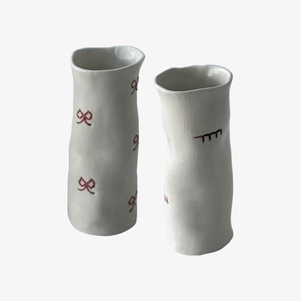스티치 오브제 화병 S - 2 types