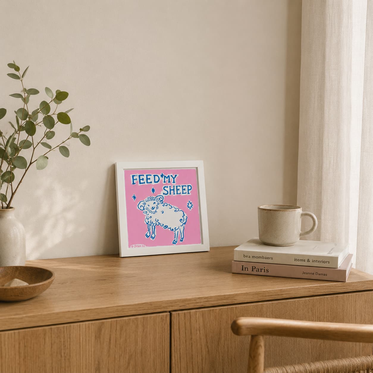 Feed my sheep - Pink
