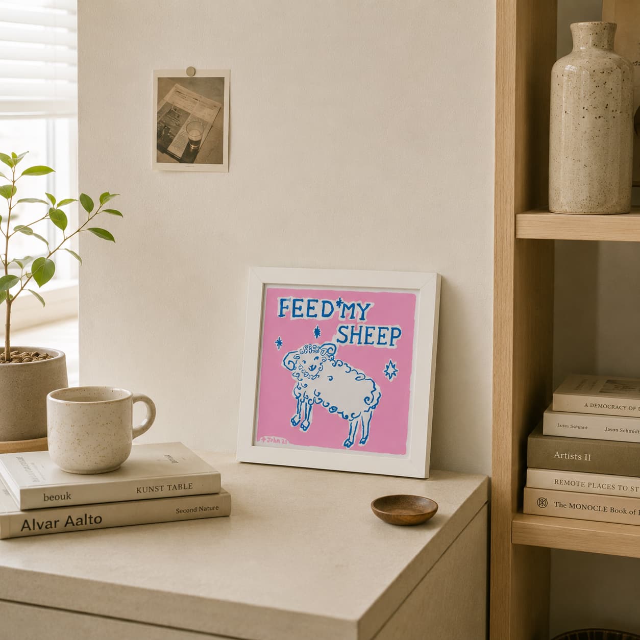 Feed my sheep - Pink