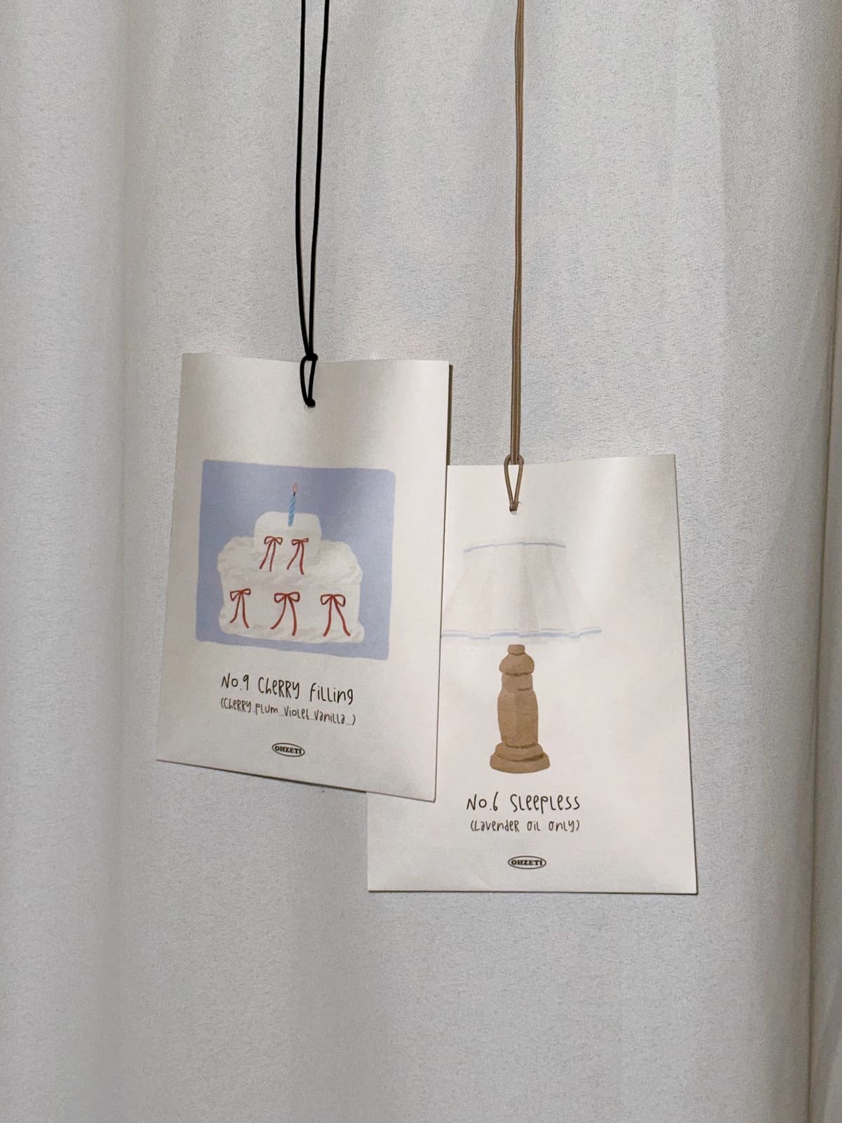 퍼퓸드 페이퍼 사쉐 - 4 types